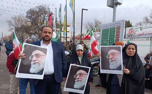 جشن ۴۷ سالگی انقلاب و حضور مردم قزوین در راهپیمایی ۲۲ بهمن+ تصاویر و فیلم