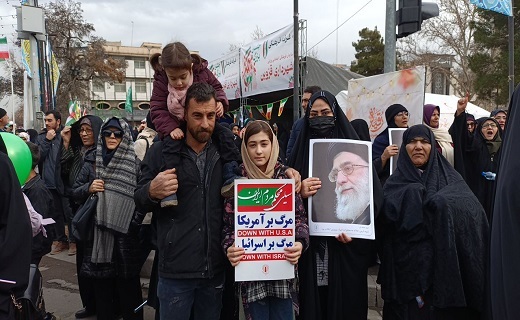 جشن ۴۷ سالگی انقلاب و حضور مردم قزوین در راهپیمایی ۲۲ بهمن+ تصاویر و فیلم
