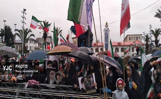 چهل و هفتمین جشن پیروزی انقلاب اسلامی در گیلان + تصاویر