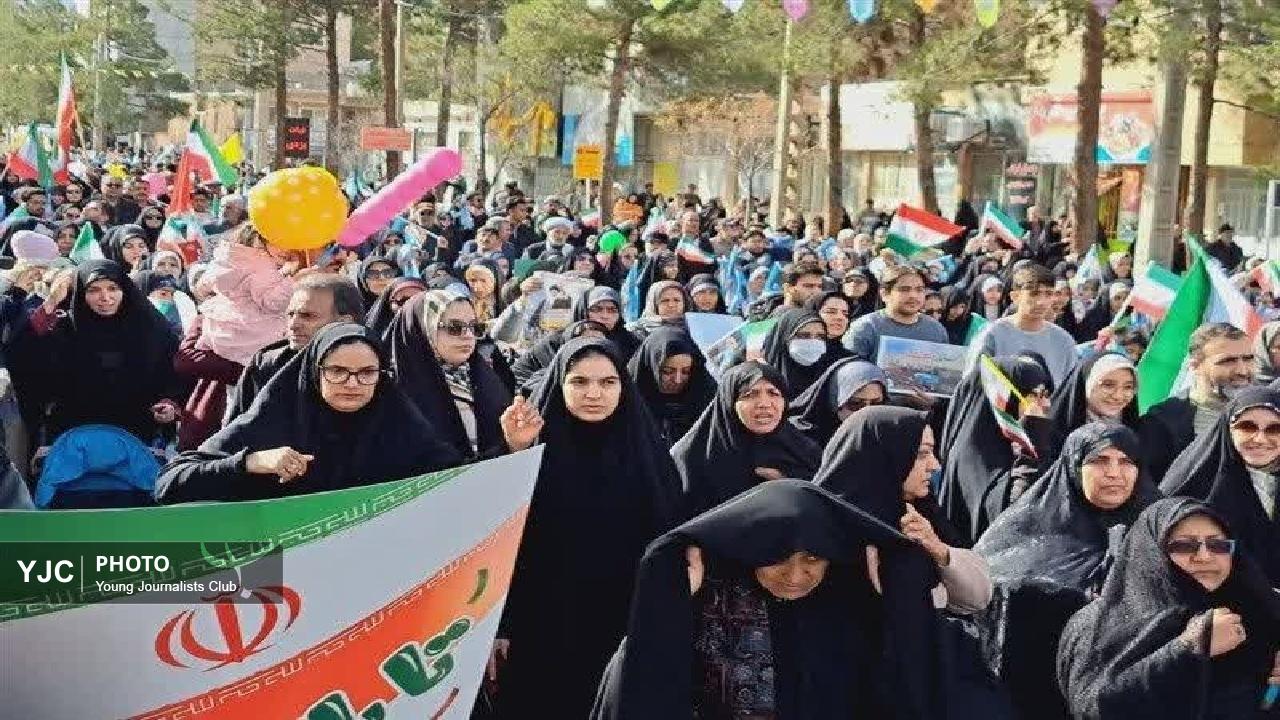 حضور گسترده مردمان لر در جشن بزرگ انقلاب + فیلم