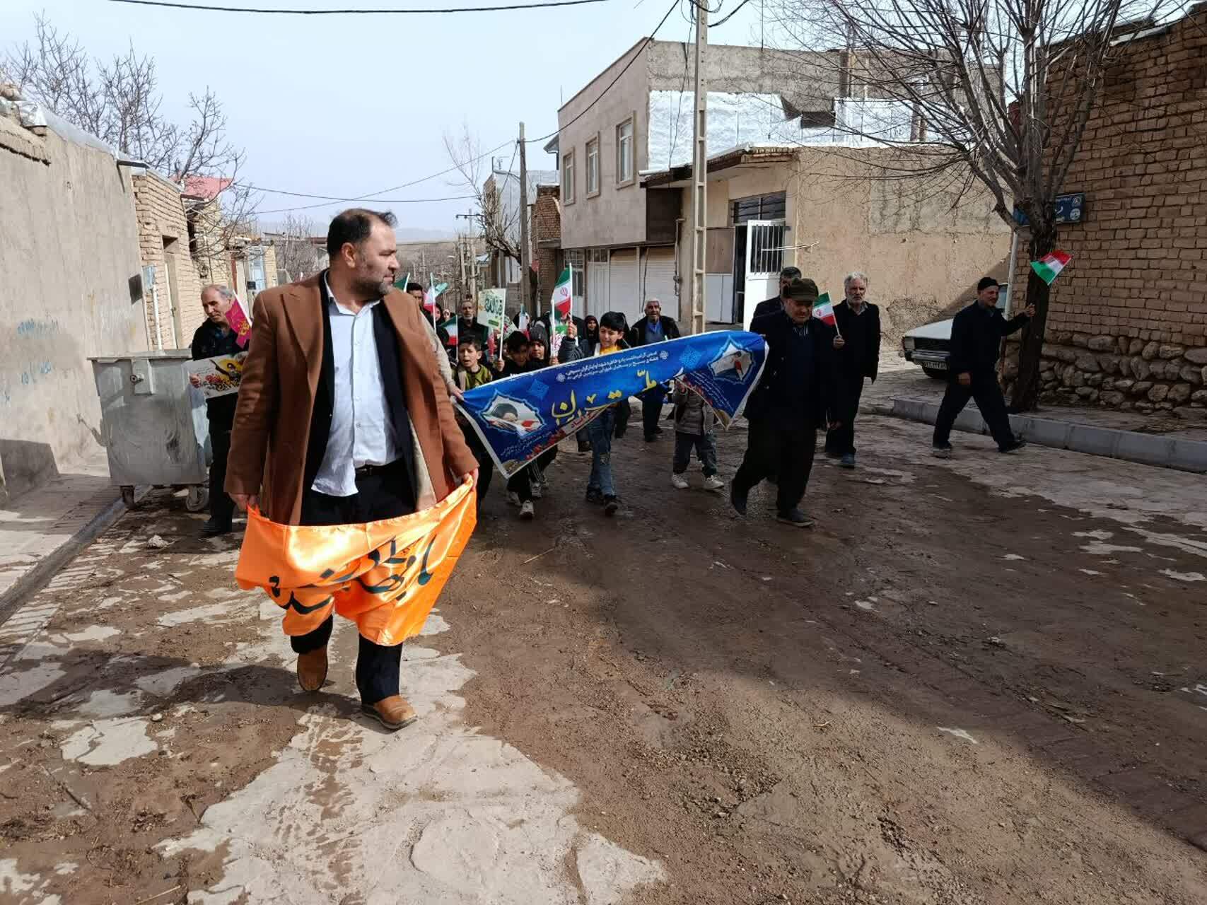 جشن بهار انقلاب در روستای گردشگری توآباد