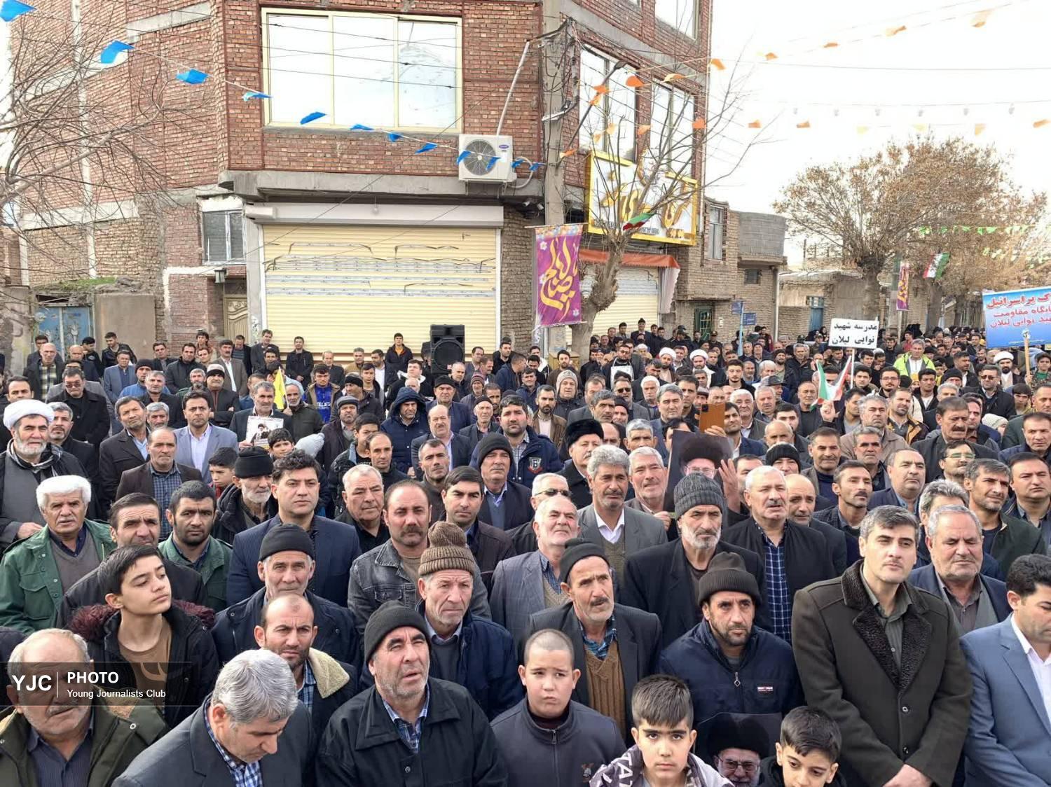 برگزاری راهپیمایی ۲۲ بهمن در آذربایجان شرقی