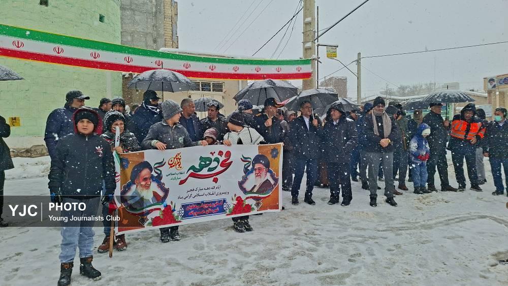 برگزاری راهپیمایی ۲۲ بهمن در آذربایجان شرقی