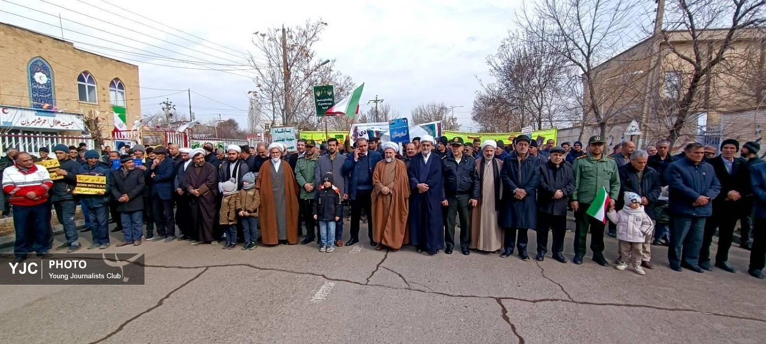 برگزاری راهپیمایی ۲۲ بهمن در آذربایجان شرقی