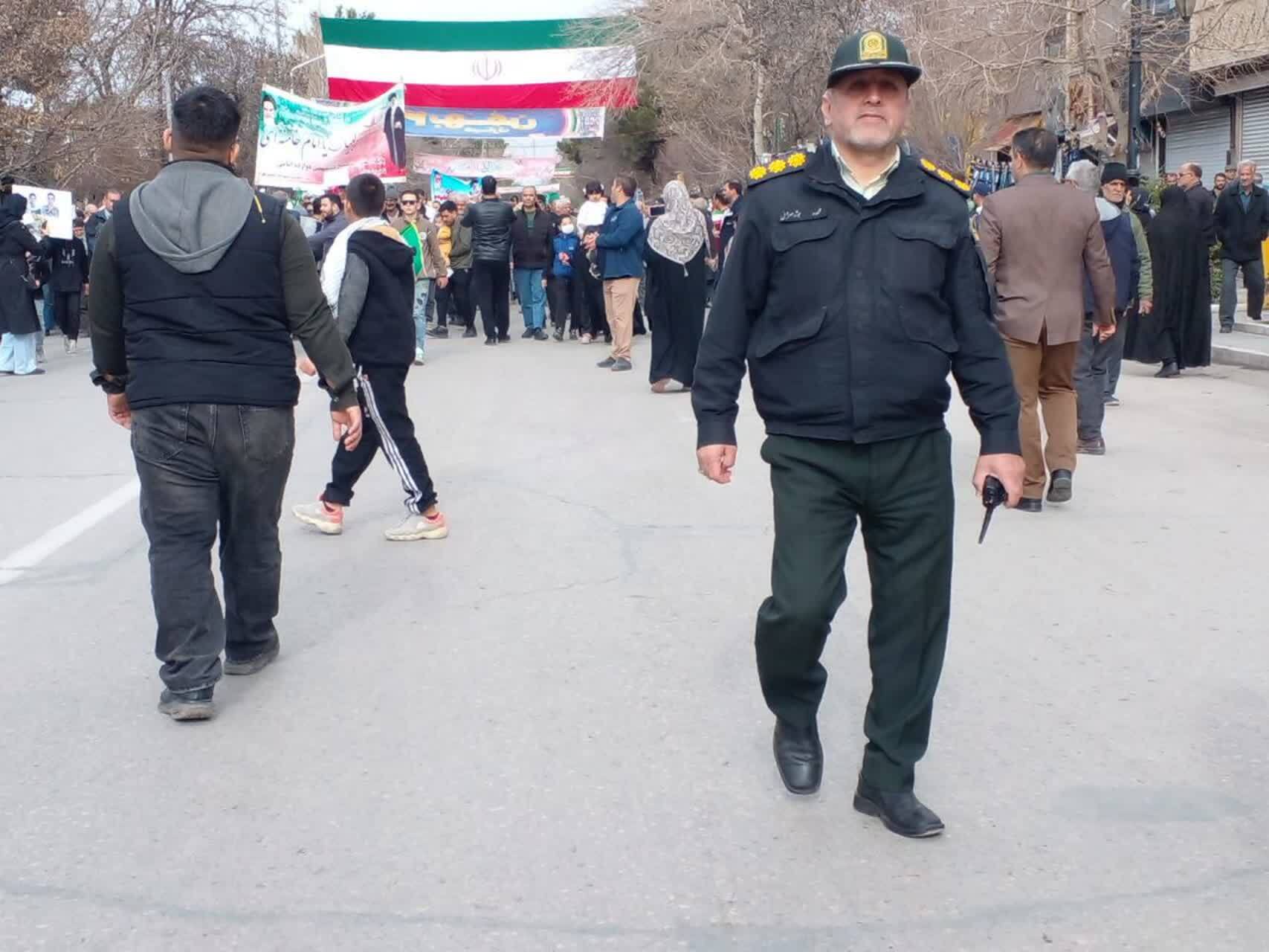 راهپیمایی عظیم و باشکوه یوم&zwnj;الله ۲۲ بهمن در دیار حدیث سلسله الذهب نیشابور