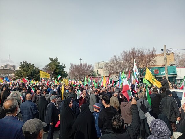 گزارش تصویری از جشن پیروزی انقلاب در شهربابک