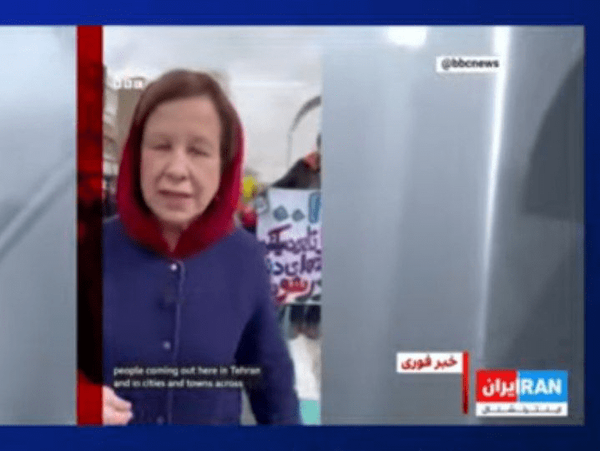خبرنگاران خارجی در راهپیمایی 22 بهمن