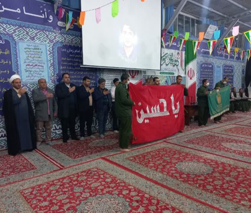 مراسم گرامیداشت شهدا در مرکز آموزش شهید مطهری فراجای نیشابور
