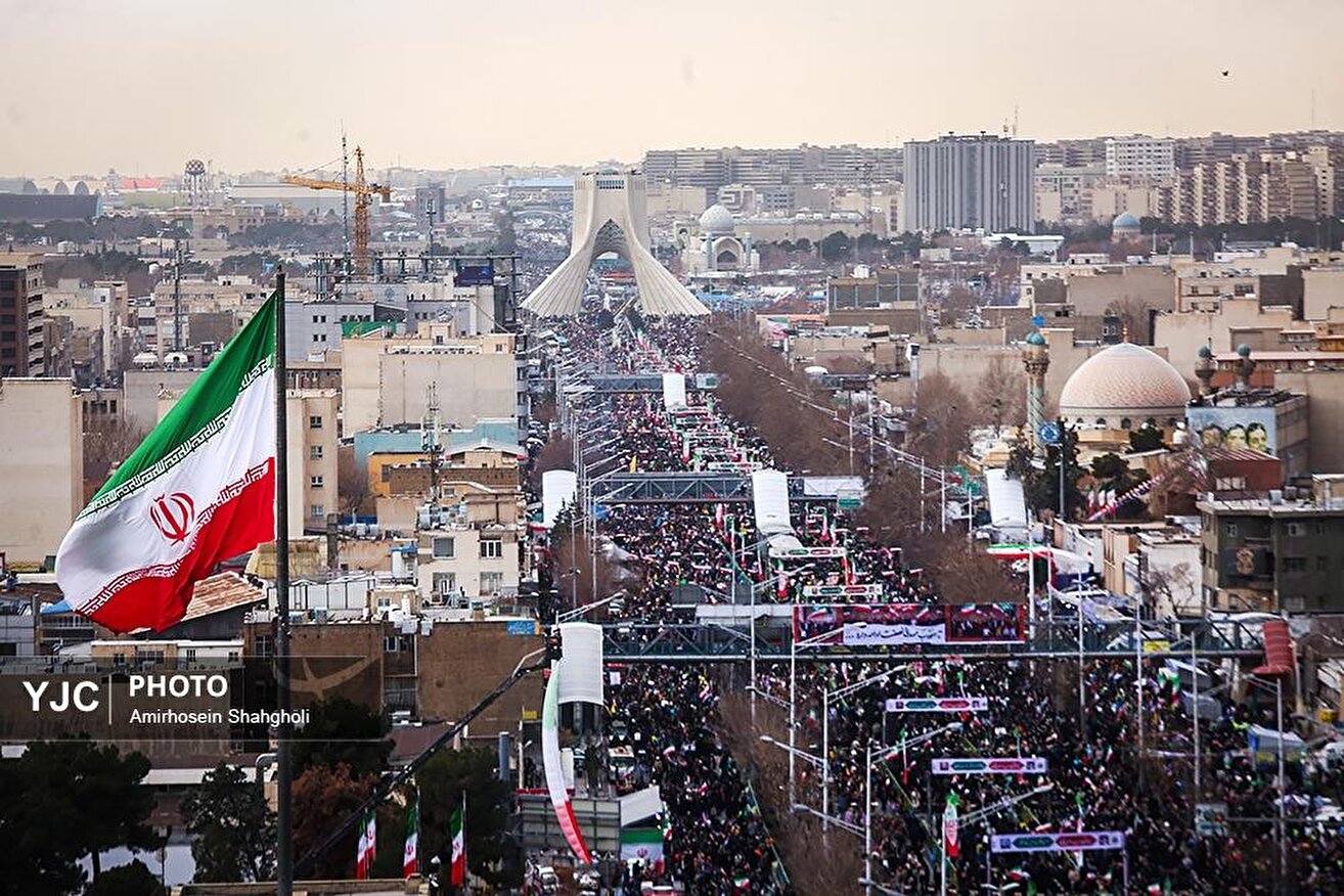 راهپیمایی ۲۲ بهمن ۱۴۰۴ در تهران (۱)