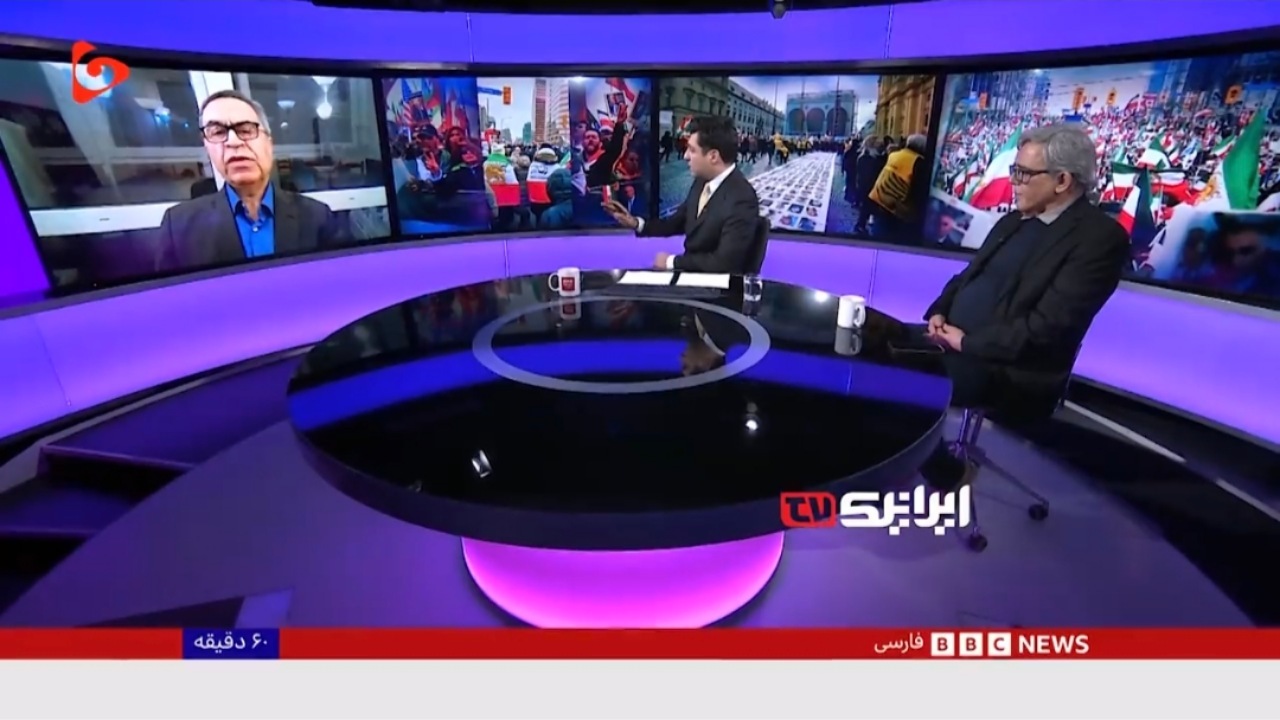 جدال و درگیری اپوزیسیون خارج‌نشین در پخش زنده بی‌بی‌سی! + فیلم