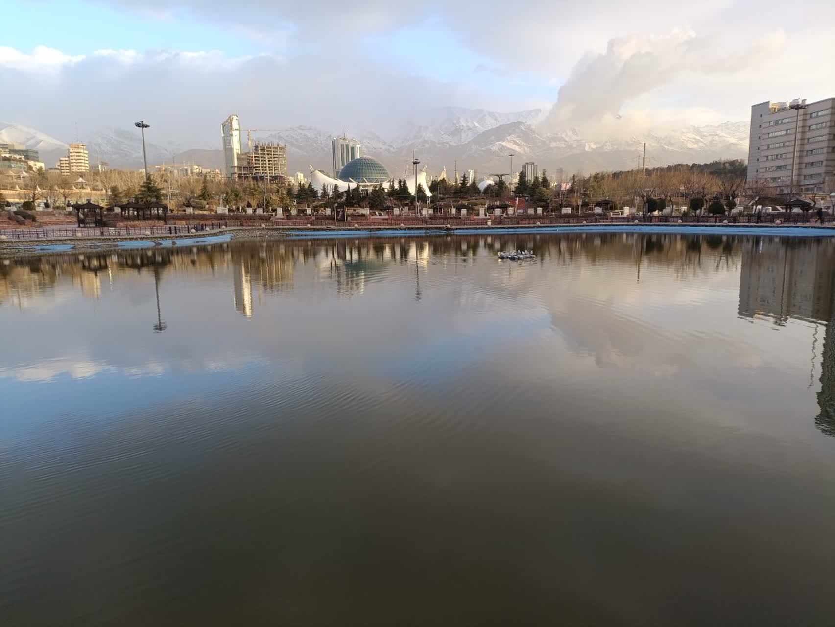 گشت و گذاری در بوستان آب و آتش تهران از لنز دوربین شهروندخبرنگار