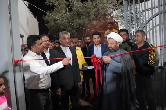 بهره‌برداری از زمین ورزشی پشت‌بند بندرعباس
