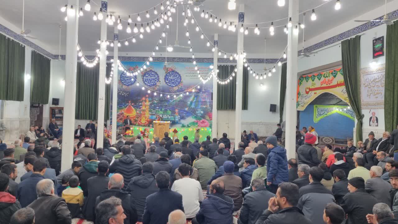 نوای جشن میلاد امام حسین(ع) در خراسان جنوبی+عکس