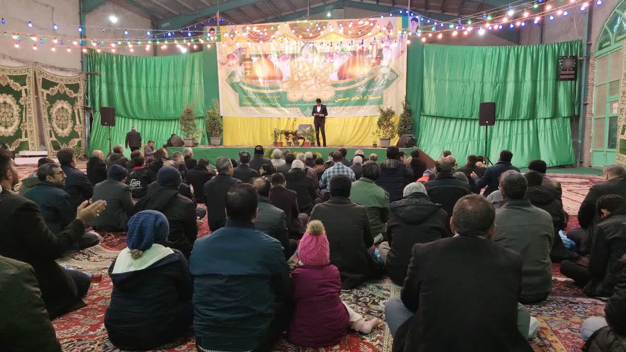 نوای جشن میلاد امام حسین(ع) در خراسان جنوبی+عکس