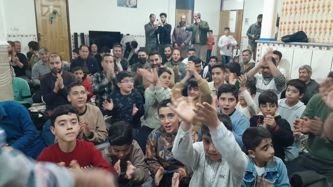 جشن ولادت امام سجاد(ع) در روستای خان آباد + عکس و فیلم