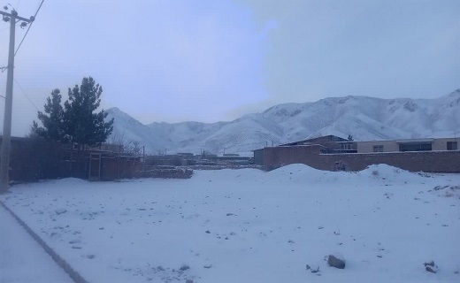 زمین خراسان جنوبی سفیدپوش شد + تصاویر