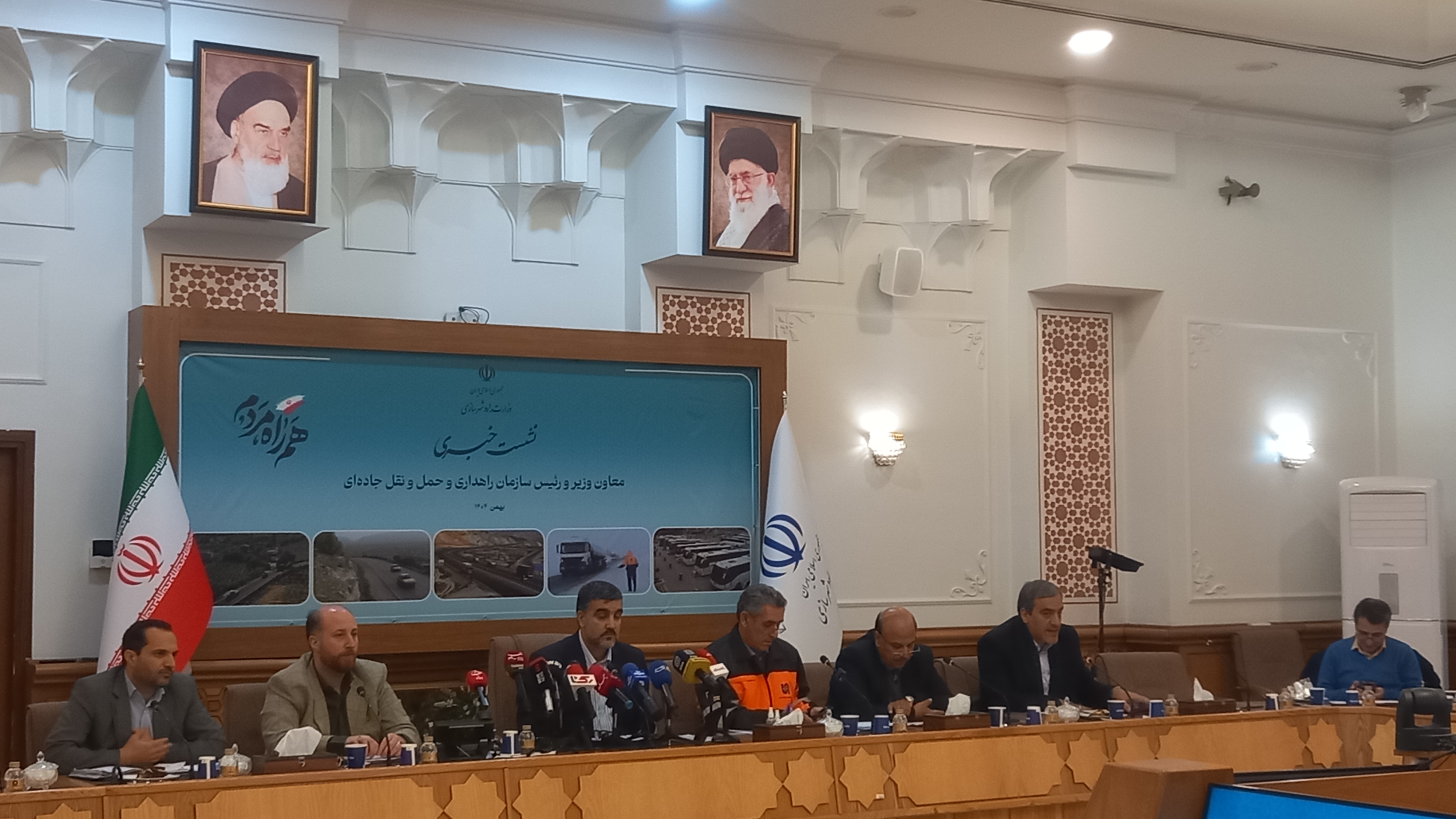 کامیون‌ها در اعتراضات دی یک ساعت هم توقف نداشته‌اند + فیلم