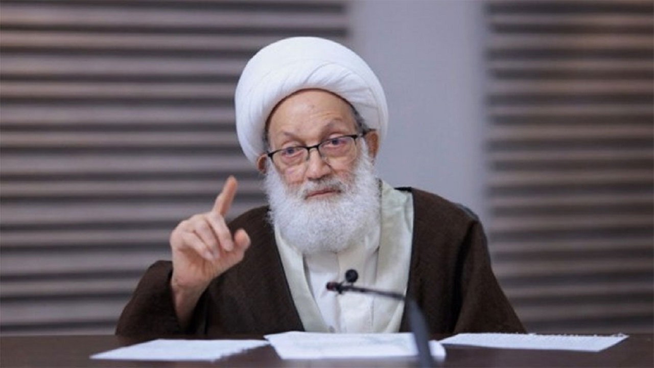 آیت الله عیسی قاسم: میلیون‌ها نفر فدایی رهبر ایران هستند