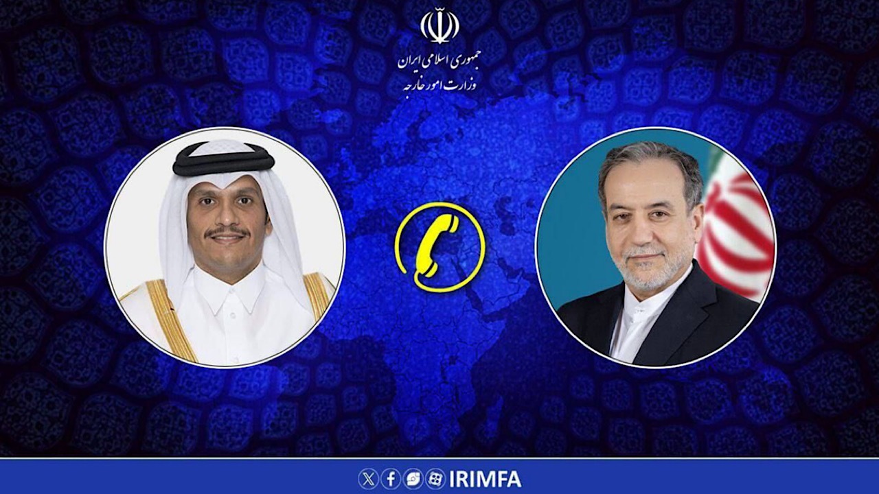 گفت‌وگوی تلفنی وزرای خارجه ایران و قطر