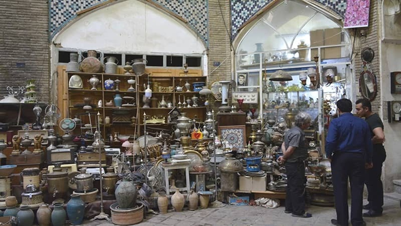 گشت و گذار تاریخی در بازار کاشان از لنز دوربین شهروندخبرنگار + فیلم