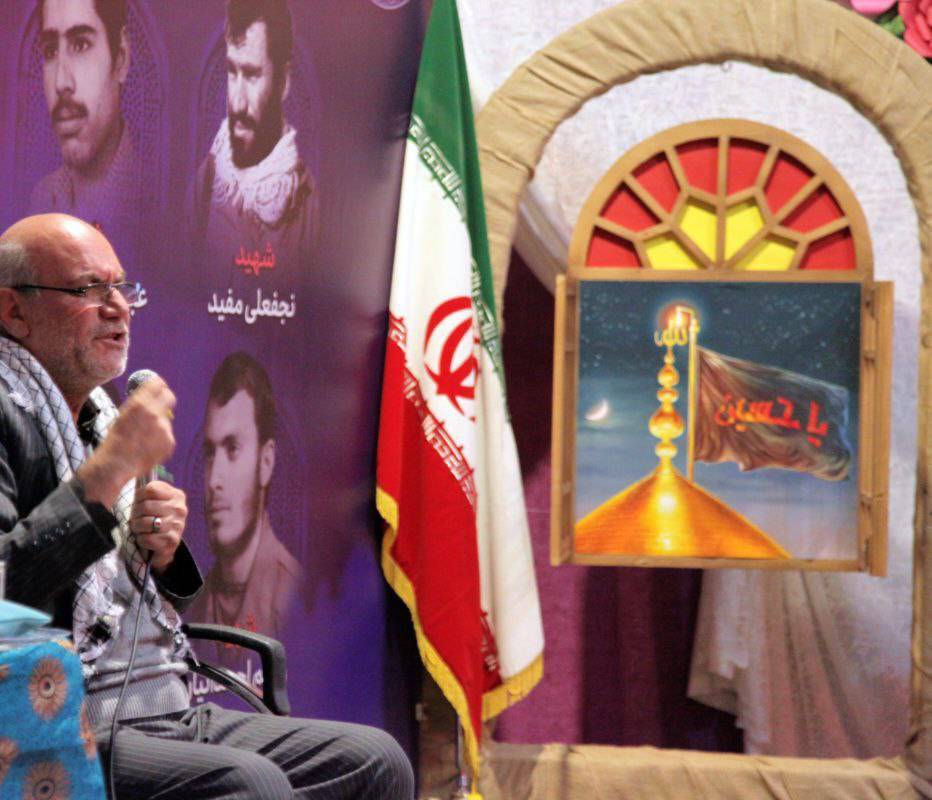 مراسم بزرگداشت سی و نهمین سالگرد شهادت شهید عباس شریفی در لارستان + عکس