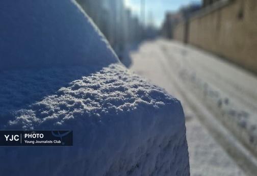 چشم&zwnj;انداز&zwnj;های برفی امروز ازنا + تصاویر