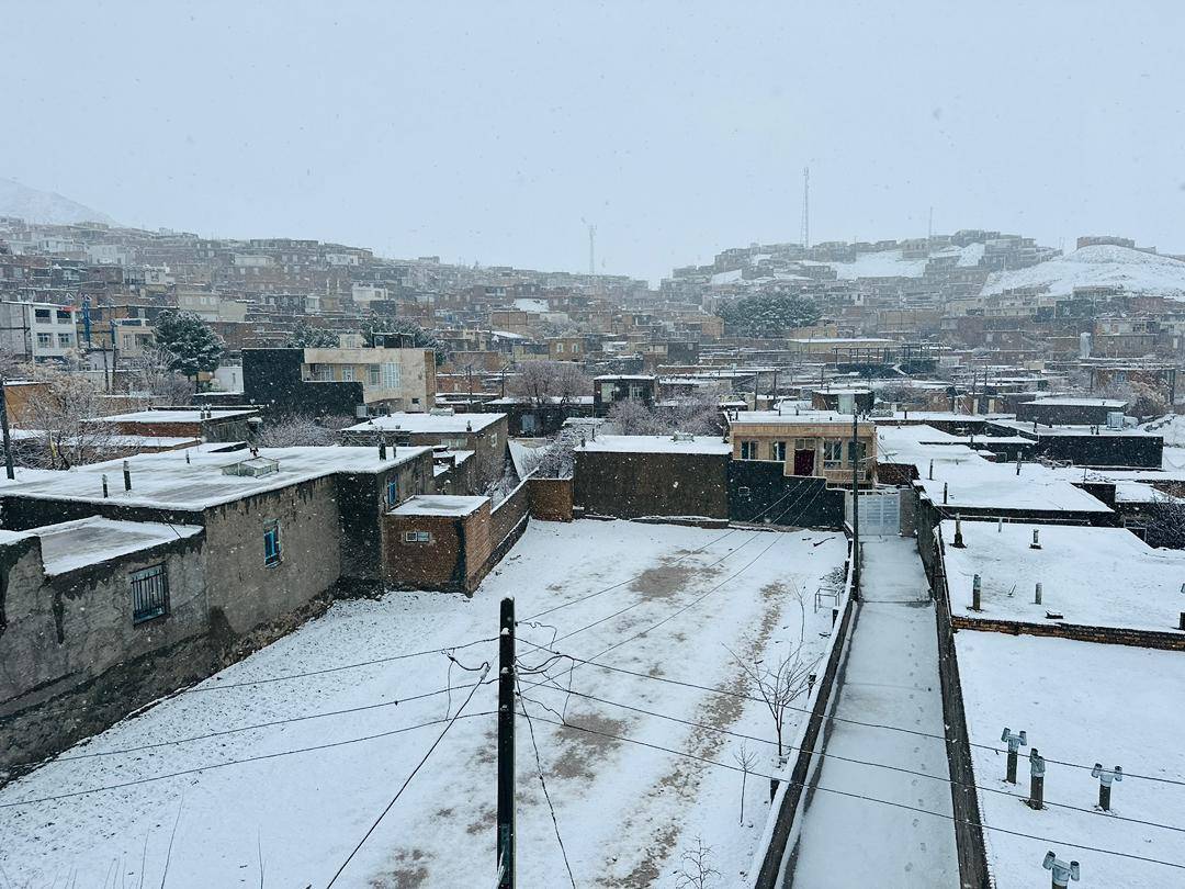 نمای زمستانی ماسوله خراسان جنوبی از لنز دوربین شهروندخبرنگار