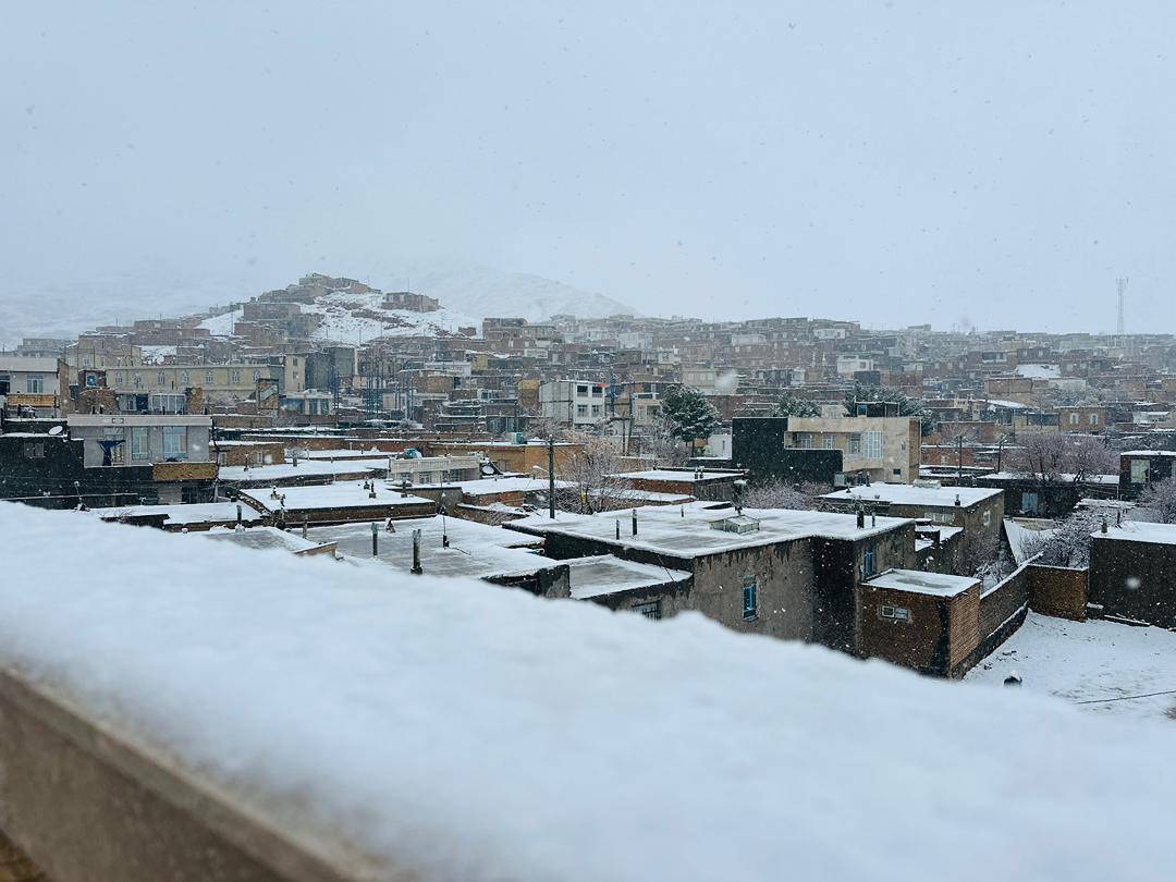 نمای زمستانی ماسوله خراسان جنوبی از لنز دوربین شهروندخبرنگار