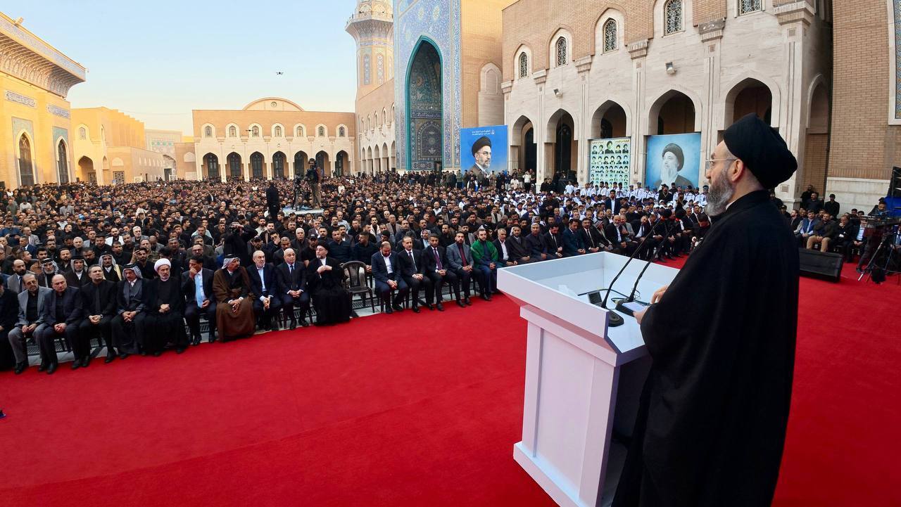 پیام تسلیت سید عمار حکیم در پی شهادت رهبر معظم انقلاب