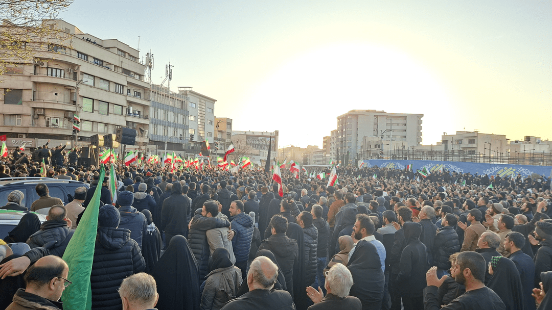 سوگواری مردم ایران و منطقه در رثای شهادت رهبر انقلاب