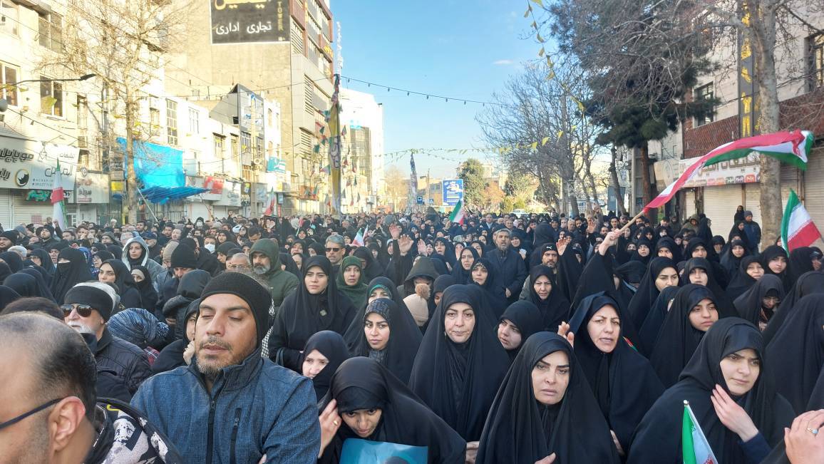 تجمع عزاداران استان البرز در سوگ قائد امت+تصاویر