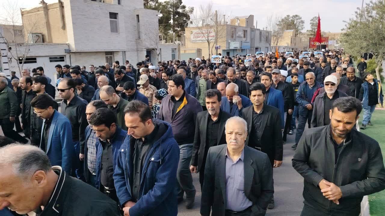 تجمع و عزاداری مردم خراسان جنوبی در پی شهادت رهبر انقلاب + تصاویر