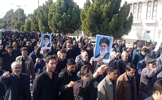 تجمع و راهپیمایی مردم خراسان جنوبی