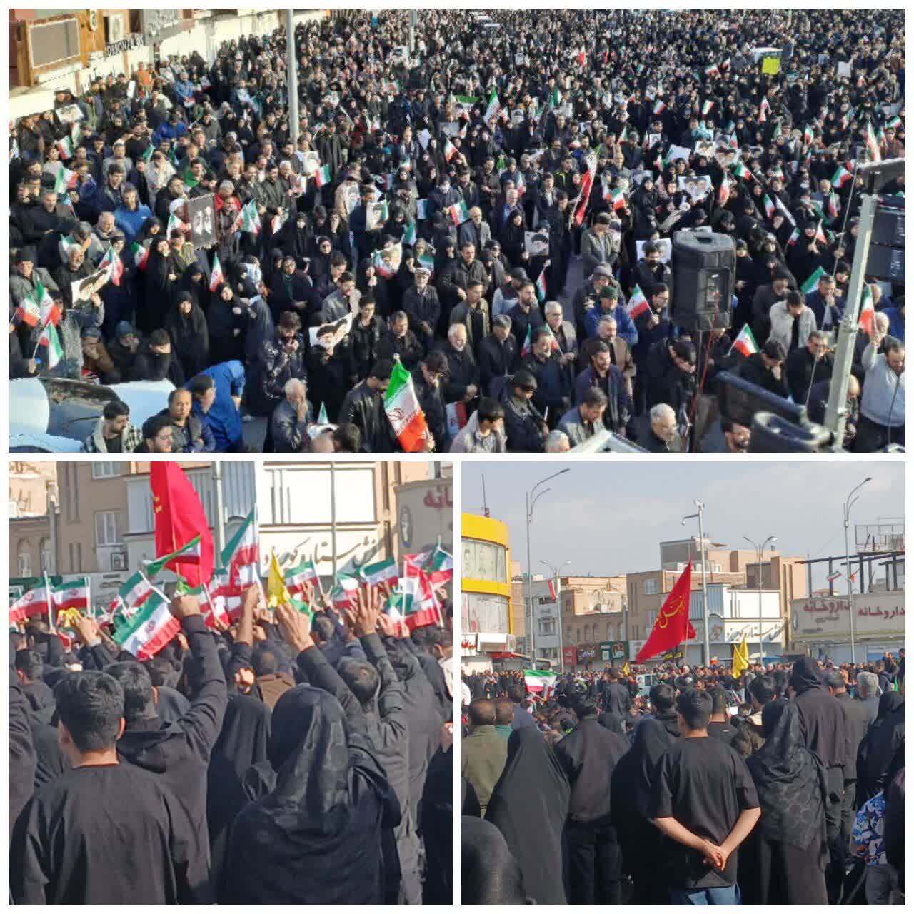 شمشیر سرخ قیام کرمانیان در غیبتِ خورشید و خاموشیِ آسمان + تصاویر