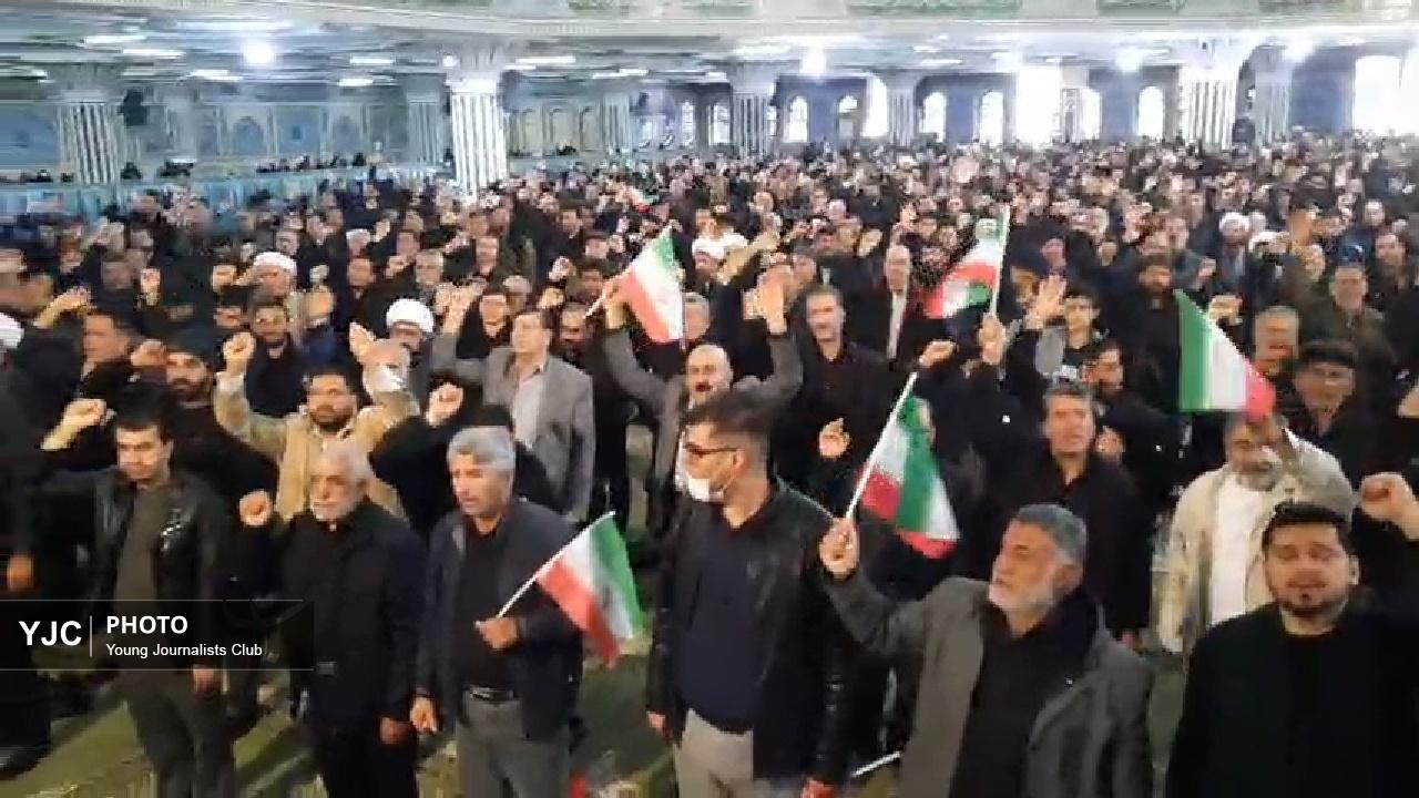 ای رهبر شهیدم، راهت ادامه دارد+فیلم