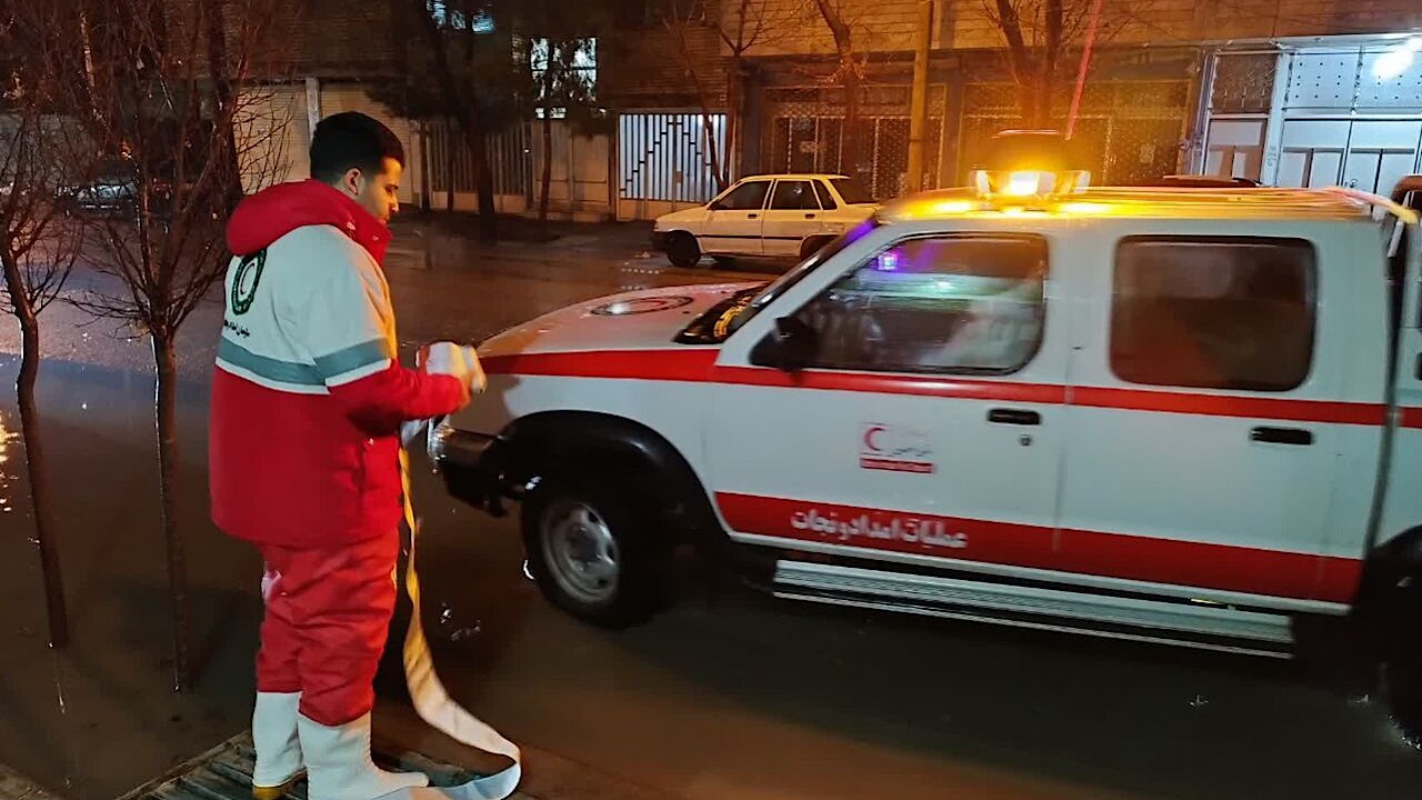 امدادرسانی مصدومان با حضور ۱۰۰ هزار امدادگر هلال احمر