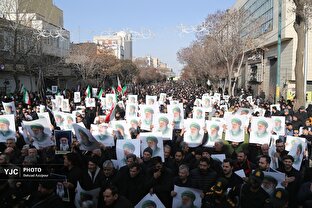 اجتماع مردم تبریز, کیش و همدان همزمان با خبر شهادت امام خامنه‌ای (ره)