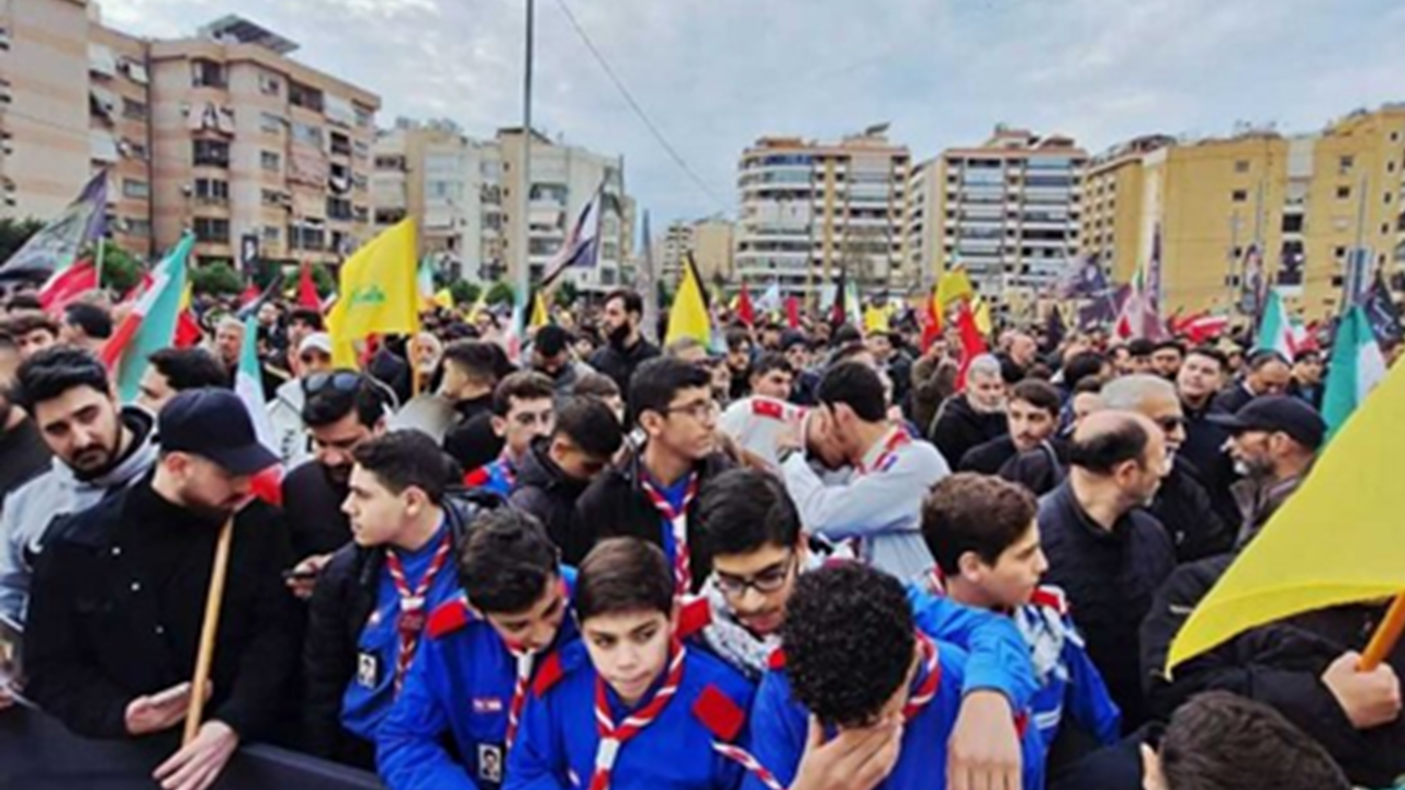 مردم لبنان ترور رهبر معظم انقلاب را محکوم کردند