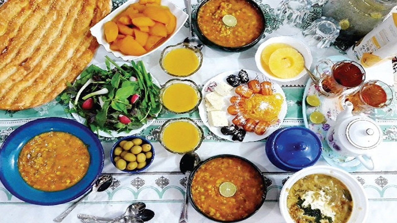 اجرای پویش افطاری ماه مبارک رمضان در خنج + فیلم