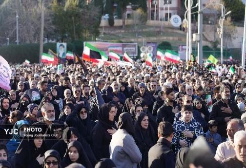 لرستانی ها در فراق امام امت دوباره به خیابان ها آمدند / منتشر نشود