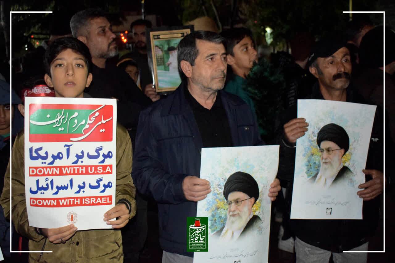 برپایی چایخانه امام رضا(ع) در علی آباد کتول به مناسبت شهادت رهبر انقلاب