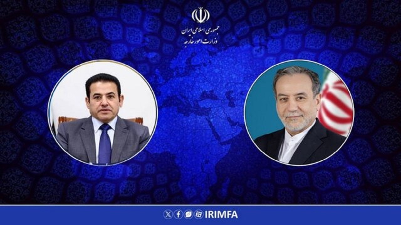 تماس تلفنی وزیر امور خارجه با مشاور امنیت ملی نخست وزیر عراق