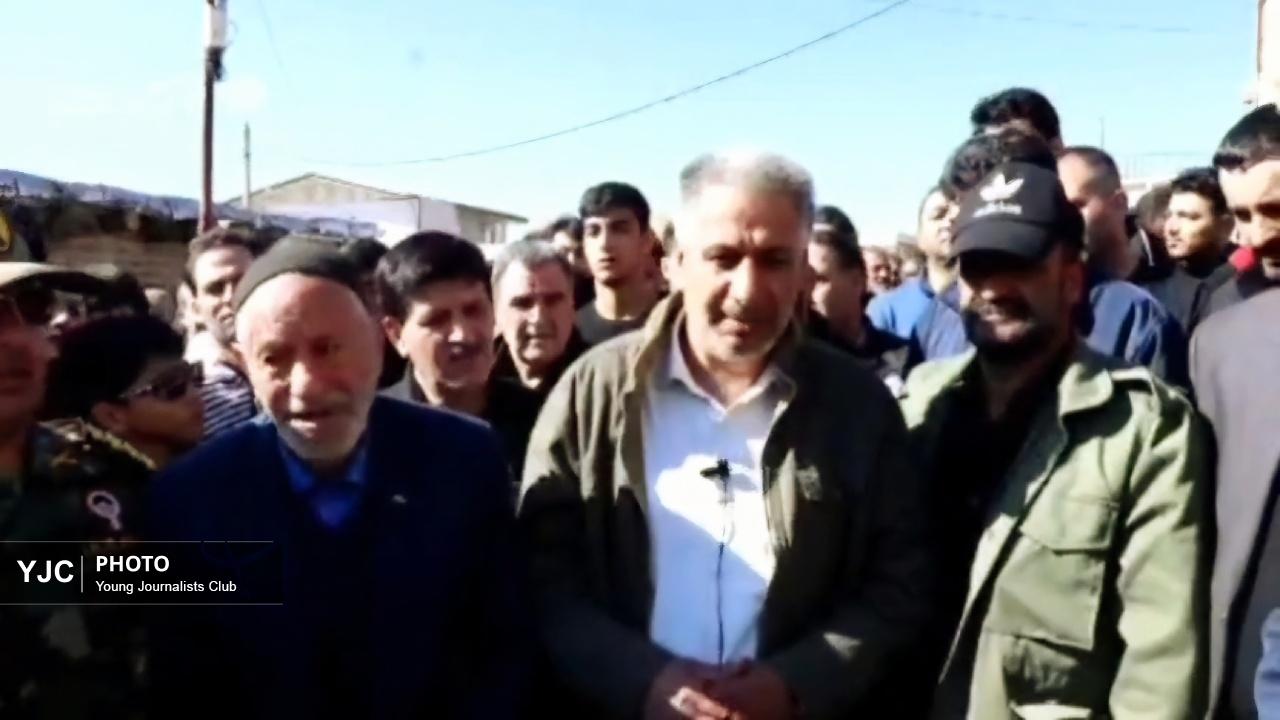 امروز به پسرم افتخار می‌کنم که سربلندم کرد + فیلم