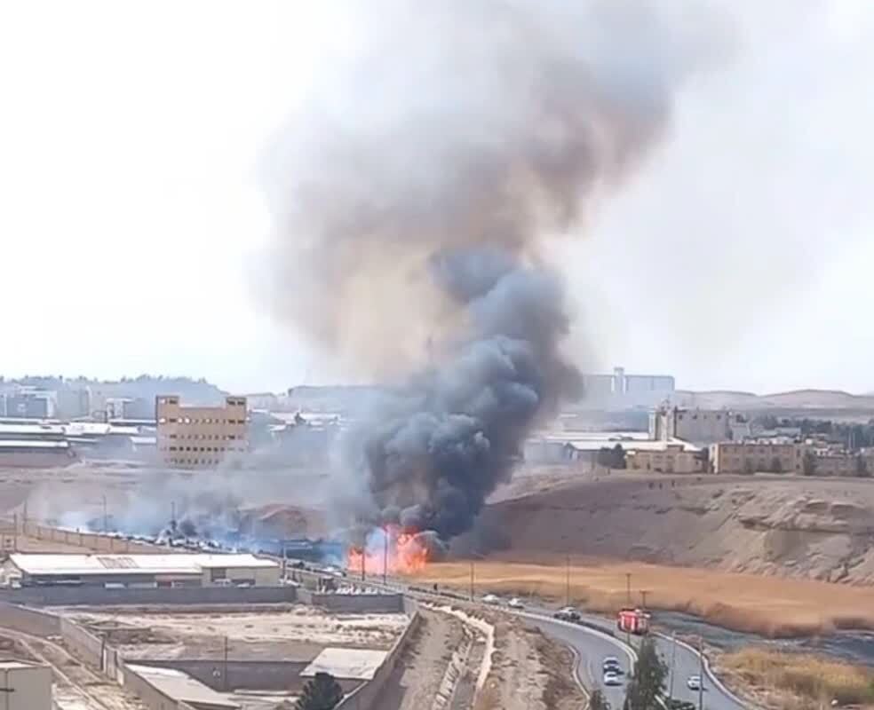 منشا دود در بخشی از آسمان قم مشخص شد