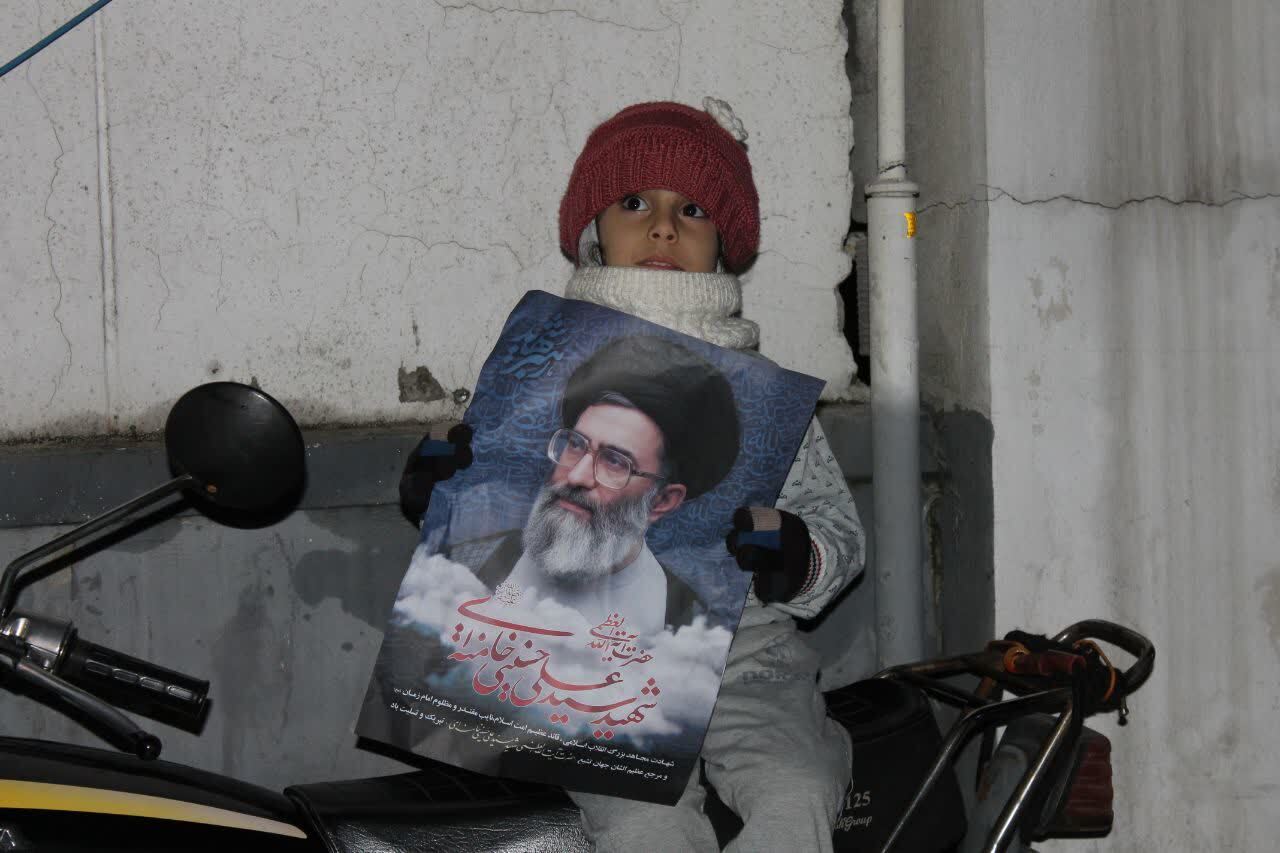 مراسم سوگواری شهادت رهبر انقلاب