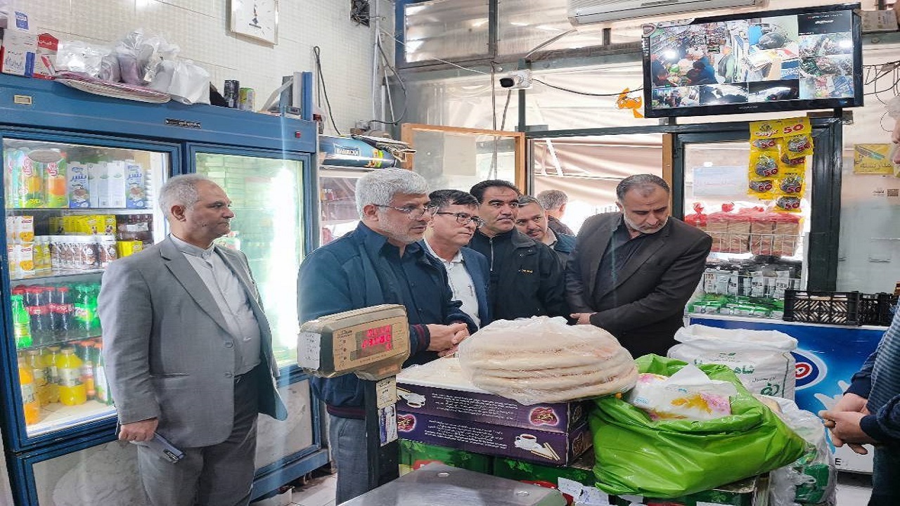 بازدید میدانی معاون اقتصادی استاندار گلستان از بازار شهرستان‌ها