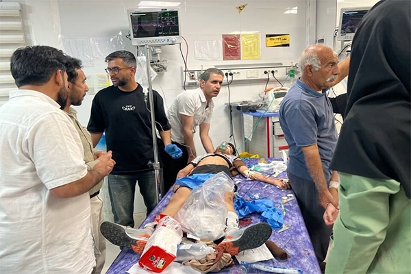 بیمارستان لامرد به حالت عادی بازگشت