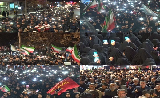 تجمع و عزاداری مردم خراسان جنوبی در سوگ رهبر شهید + تصاویر
