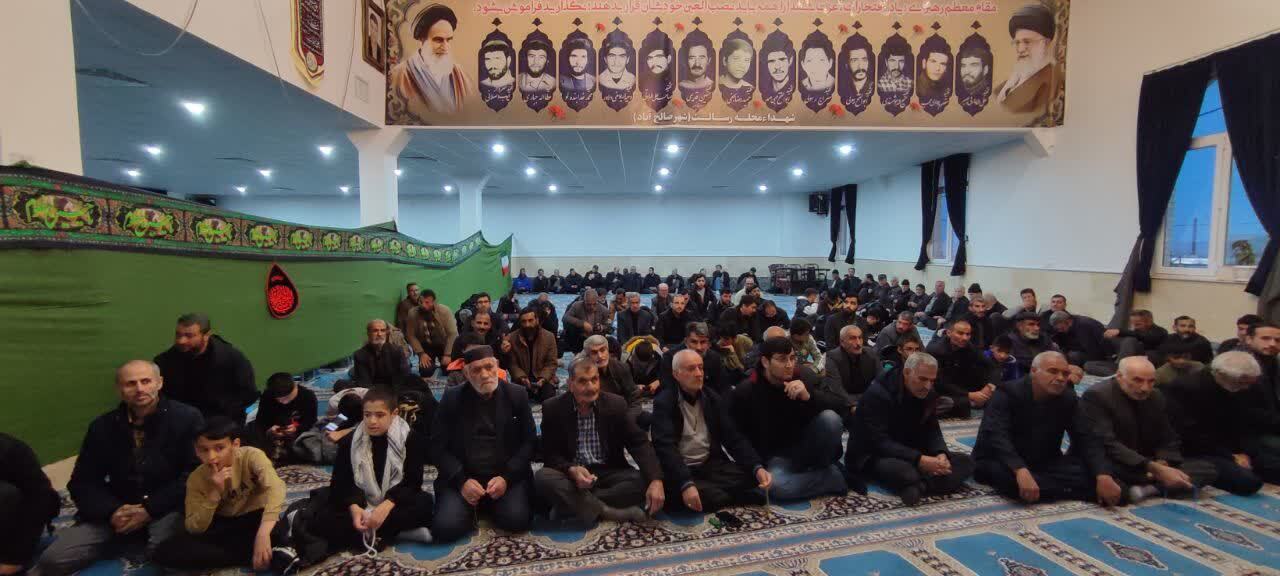 مراسم گرامیداشت یاد و خاطره رهبر معظم انقلاب اسلامی، در صالح آباد