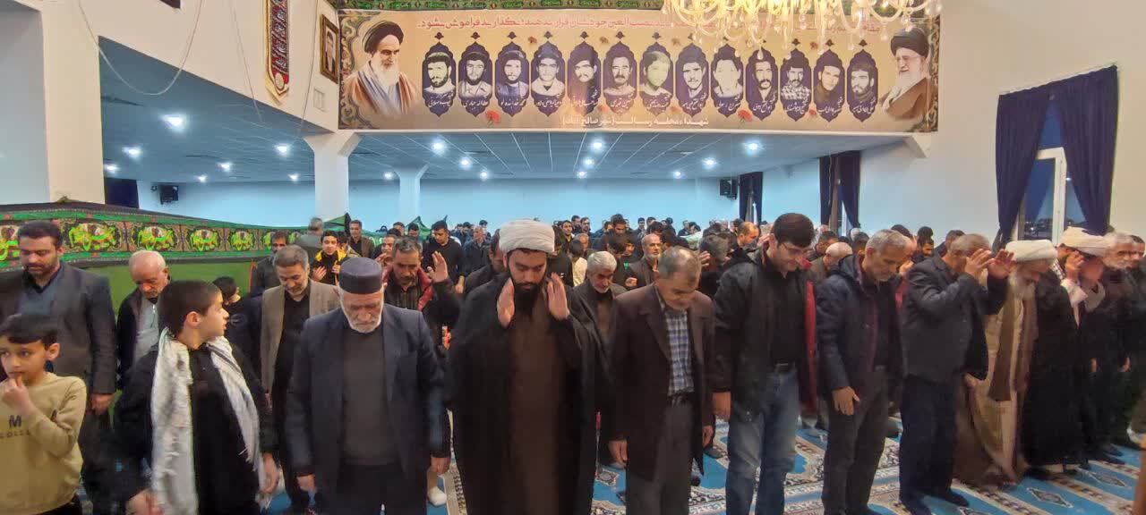 مراسم گرامیداشت یاد و خاطره رهبر معظم انقلاب اسلامی، در صالح آباد